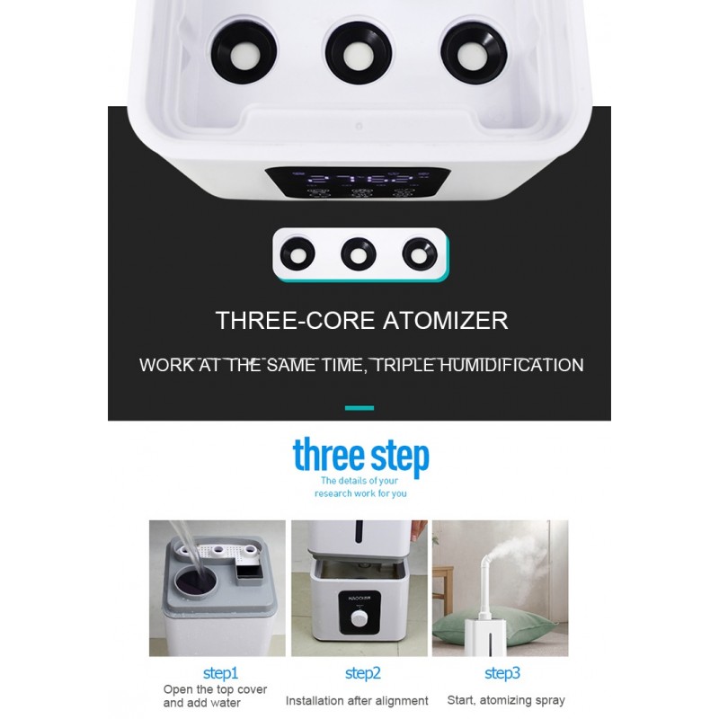 AZTEC LIFE ULTRASONIC HUMIDIFIER U-HMD-1300