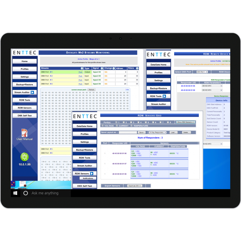 ENTTEC Datagate Licenses