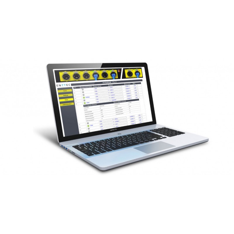 ENTTEC Hyperion ; intelligent gigabit network switch