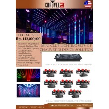 PAKET MINI CLUB LIGHTING SETS #1F - CHAUVET DJ DES...