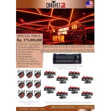 PAKET MEDIUM CLUB LIGHTING #2B - CHAUVET DJ DESIGN...