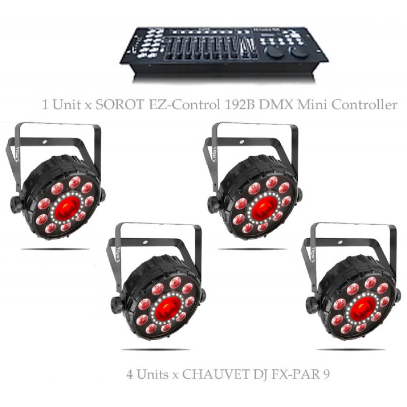 PAKET MINI CLUB LIGHTING SETS #1i - CHAUVET DJ DESIGN SOLUTION