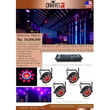 PAKET MINI CLUB LIGHTING SETS #1i - CHAUVET DJ DES...