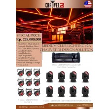 PAKET MEDIUM CLUB LIGHTING #2A - CHAUVET DJ DESIGN...