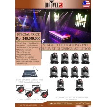 PAKET STAGE CLUB LIGHTING #2D - CHAUVET DJ DESIGN ...