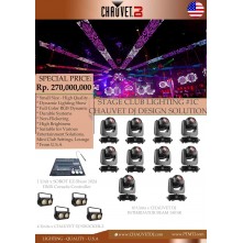 PAKET STAGE CLUB LIGHTING #1C - CHAUVET DJ DESIGN ...