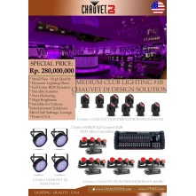 PAKET MEDIUM CLUB LIGHTING #1B - CHAUVET DJ DESIGN...