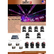 PAKET STAGE CLUB LIGHTING #1A - CHAUVET DJ DESIGN ...