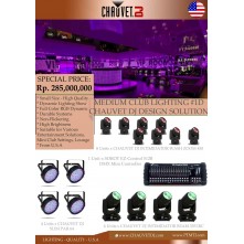 PAKET MEDIUM CLUB LIGHTING #1D - CHAUVET DJ DESIGN...