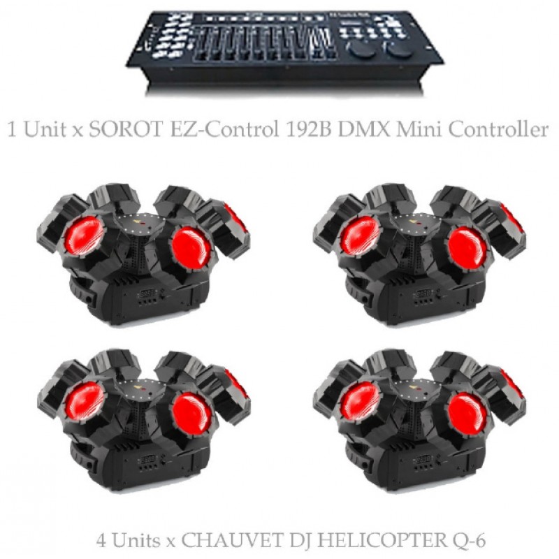 PAKET MINI CLUB LIGHTING SETS #1G - CHAUVET DJ DESIGN SOLUTION