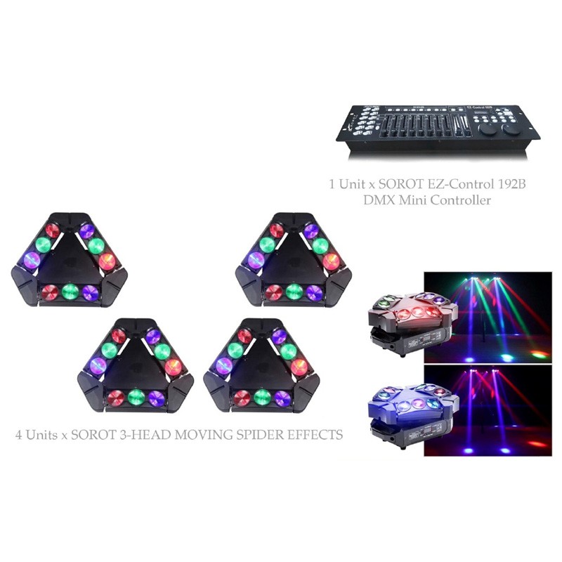 PAKET MINI CLUB LIGHTING SETS #1G - SOROT PRO DESIGN SOLUTION