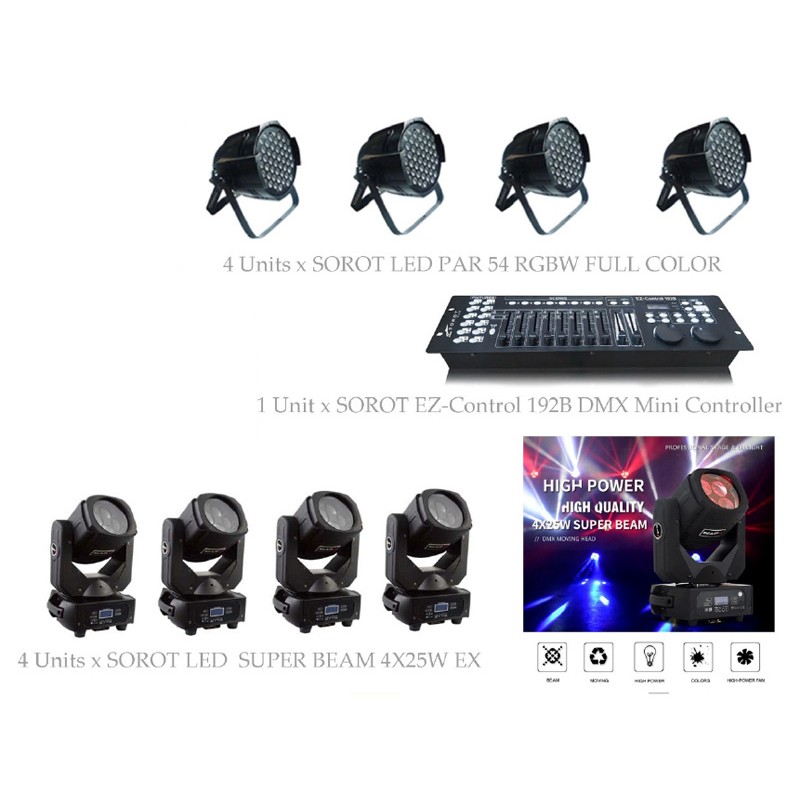 PAKET MINI CLUB LIGHTING SETS #1B - SOROT PRO DESIGN SOLUTION