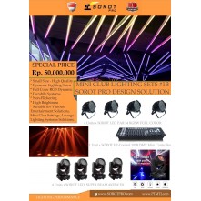 PAKET MINI CLUB LIGHTING SETS #1B - SOROT PRO DESI...
