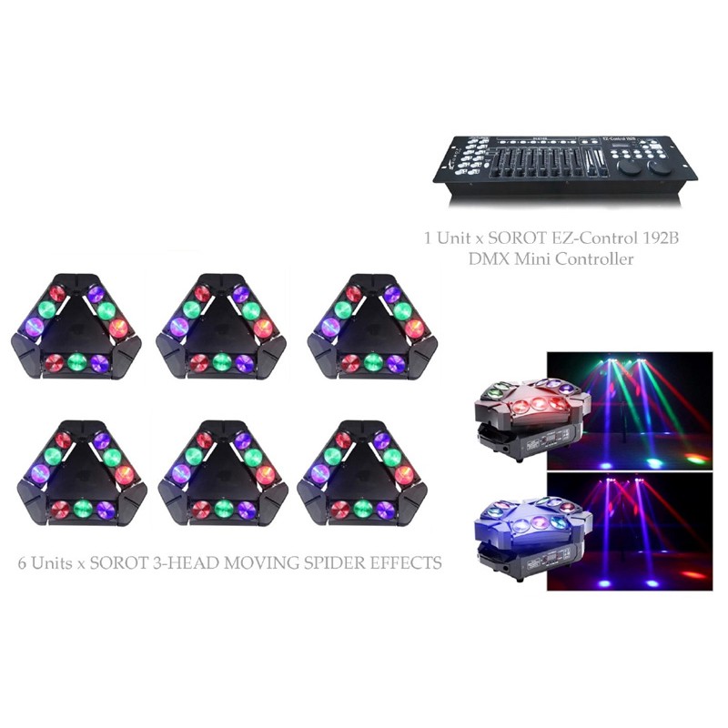 PAKET MINI CLUB LIGHTING SETS #1H - SOROT PRO DESIGN SOLUTION
