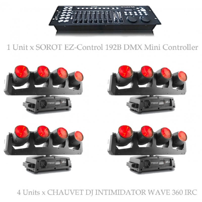 PAKET MINI CLUB LIGHTING SETS #1E - CHAUVET DJ DESIGN SOLUTION