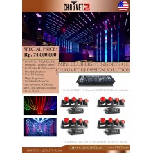 PAKET MINI CLUB LIGHTING SETS #1E - CHAUVET DJ DES...