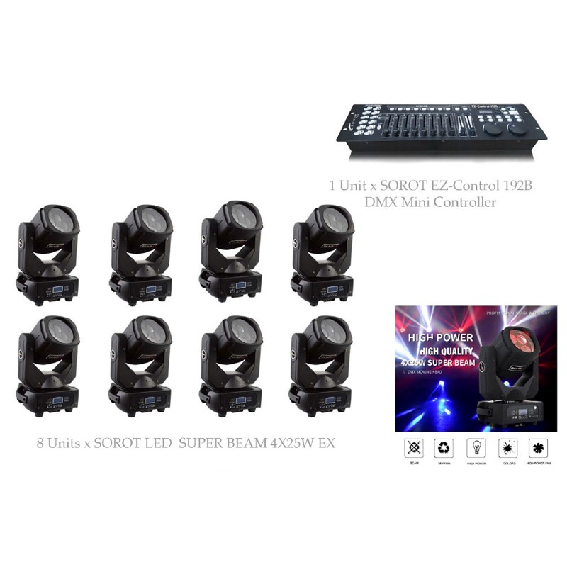 PAKET MINI CLUB LIGHTING SETS #1F - SOROT PRO DESIGN SOLUTION