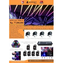 PAKET MINI CLUB LIGHTING SETS #1E - SOROT PRO DESI...