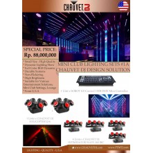 PAKET MINI CLUB LIGHTING SETS #1A - CHAUVET DJ DES...