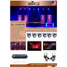 PAKET MULTIPURPOSE BASIC #1B - CHAUVET DJ DESIGN S...
