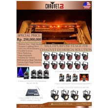 PAKET MULTIPURPOSE STAGE #1B - CHAUVET DJ DESIGN S...