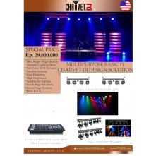 PAKET MULTIPURPOSE BASIC #1 - CHAUVET DJ DESIGN SO...