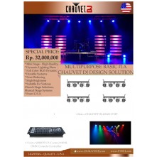 PAKET MULTIPURPOSE BASIC #1A - CHAUVET DJ DESIGN S...