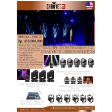 PAKET MULTIPURPOSE PREMIUM #1C - CHAUVET DJ DESIGN...