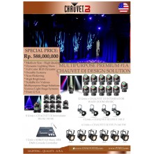 PAKET MULTIPURPOSE PREMIUM #1A - CHAUVET DJ DESIGN...