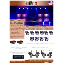 PAKET MULTIPURPOSE BASIC #1E - CHAUVET DJ DESIGN S...