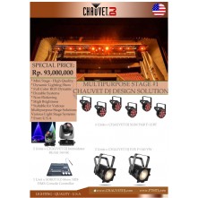 PAKET MULTIPURPOSE STAGE #1 - CHAUVET DJ DESIGN SO...