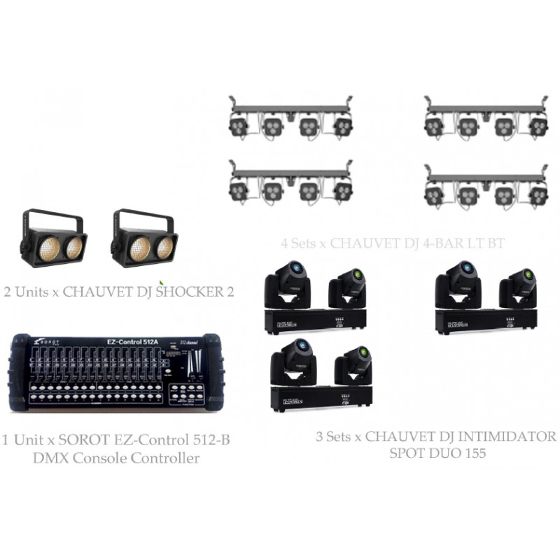 PAKET SIMPLE CHURCH SYSTEMS #1D - CHAUVET DJ DESIGN SOLUTION