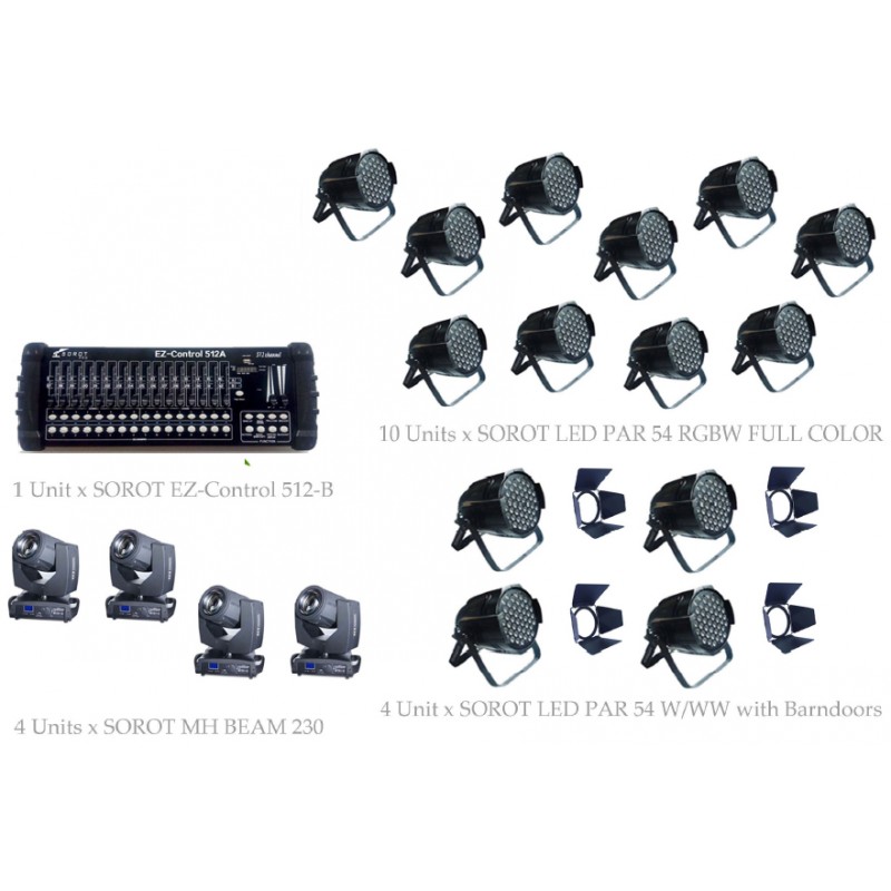 PAKET SIMPLE CHURCH SYSTEM #1E - SOROT PRO DESIGN SOLUTION