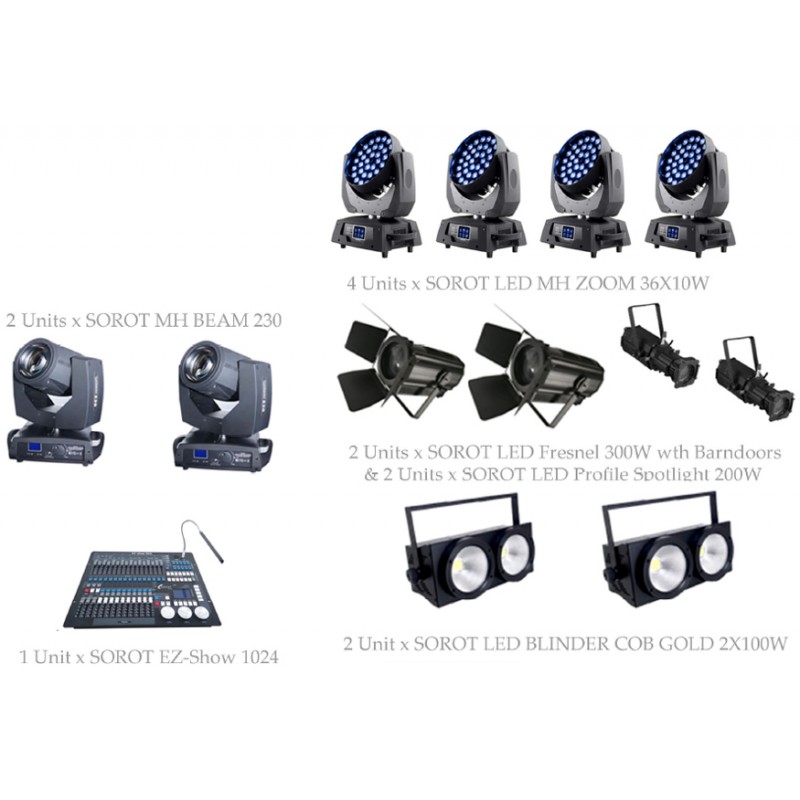 PAKET PREMIUM CHURCH SYSTEM #1 - SOROT PRO DESIGN SOLUTION