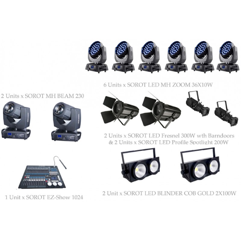 PAKET PREMIUM CHURCH SYSTEM #1A - SOROT PRO DESIGN SOLUTION