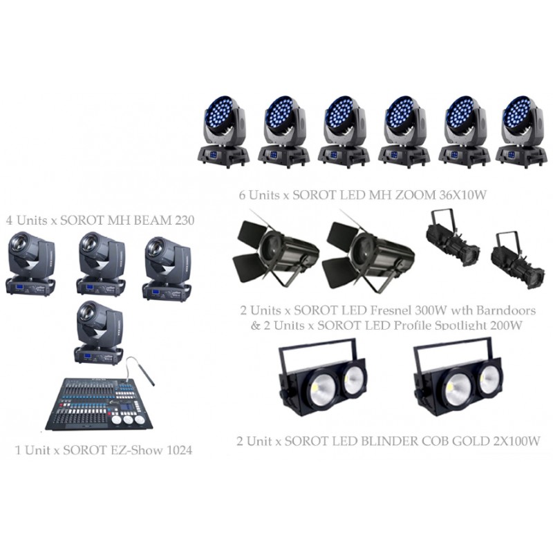 PAKET PREMIUM CHURCH SYSTEM #1B - SOROT PRO DESIGN SOLUTION