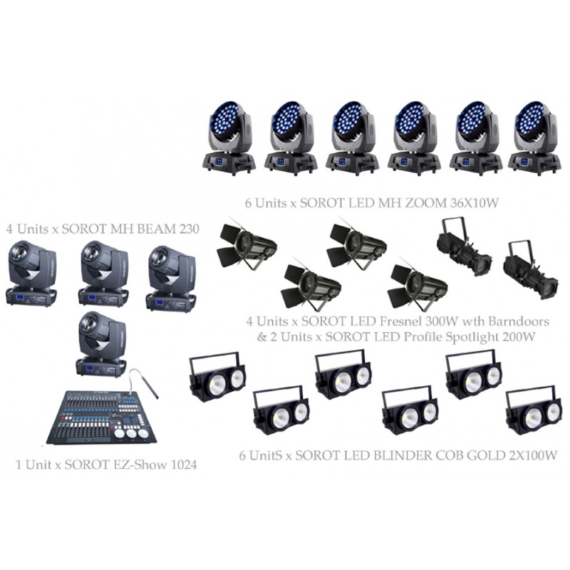 PAKET PREMIUM CHURCH SYSTEM #1D - SOROT PRO DESIGN SOLUTION