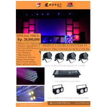 PAKET SIMPLE CHURCH SYSTEM #1 - SOROT PRO DESIGN S...