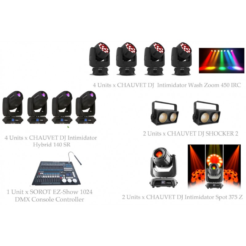 PAKET CHURCH PREMIUM SYSTEM #1A - CHAUVET DJ DESIGN SOLUTION