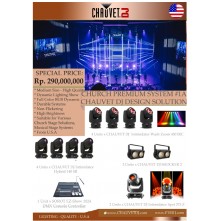 PAKET CHURCH PREMIUM SYSTEM #1A - CHAUVET DJ DESIG...