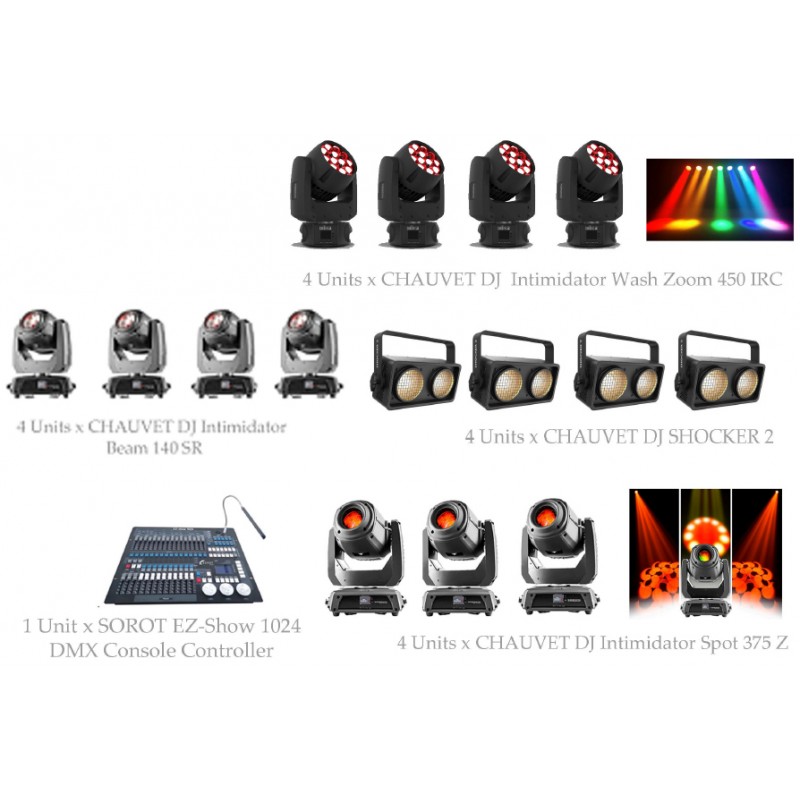 PAKET CHURCH PREMIUM SYSTEM #1B - CHAUVET DJ DESIGN SOLUTION