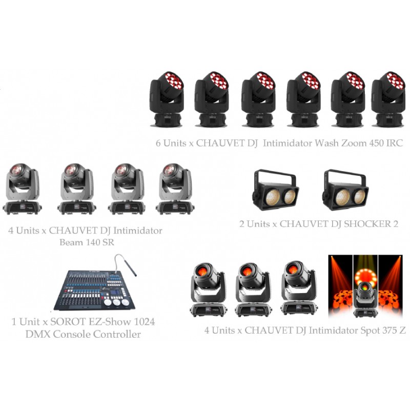 PAKET CHURCH PREMIUM SYSTEM #1D - CHAUVET DJ DESIGN SOLUTION