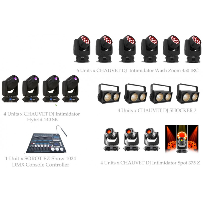 PAKET CHURCH PREMIUM SYSTEM #1 - CHAUVET DJ DESIGN SOLUTION