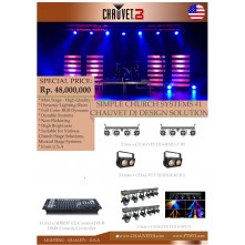 PAKET SIMPLE CHURCH SYSTEM #1 - CHAUVET DJ DESIGN ...