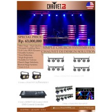 PAKET SIMPLE CHURCH SYSTEM #1A - CHAUVET DJ DESIGN...