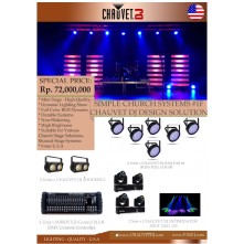 PAKET SIMPLE CHURCH SYSTEMS #1F - CHAUVET DJ DESIG...