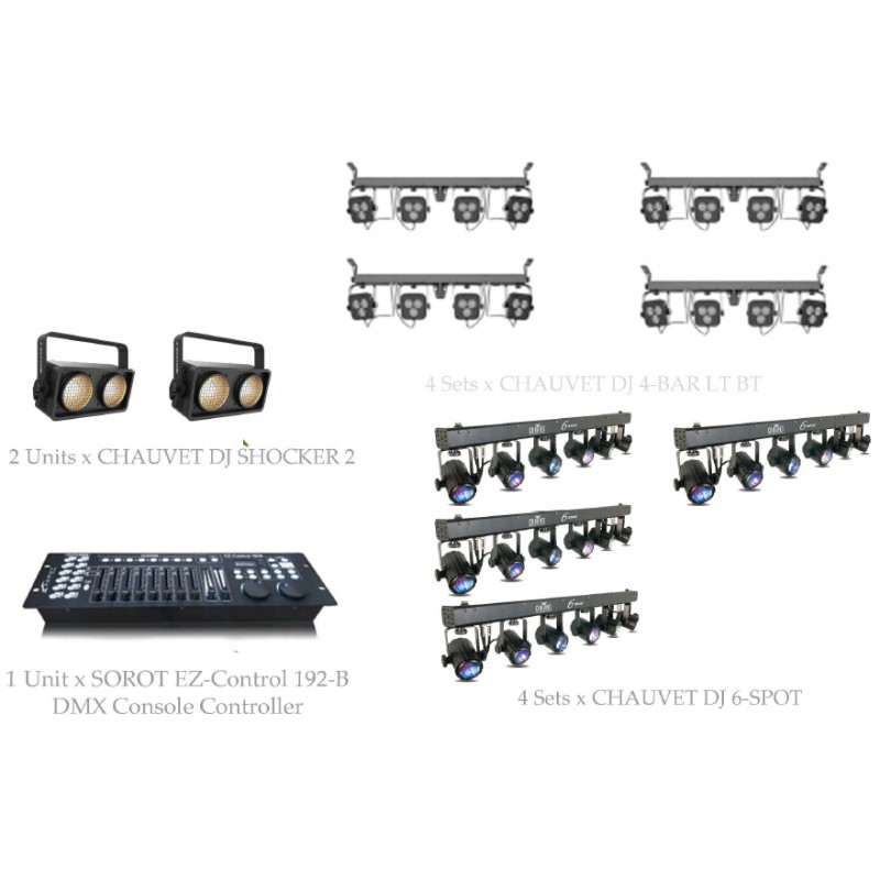 PAKET SIMPLE CHURCH SYSTEMS #1B - CHAUVET DJ DESIGN SOLUTION