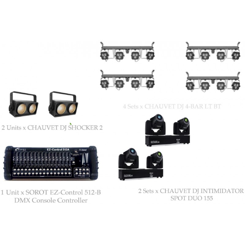 PAKET SIMPLE CHURCH SYSTEMS #1C - CHAUVET DJ DESIGN SOLUTION