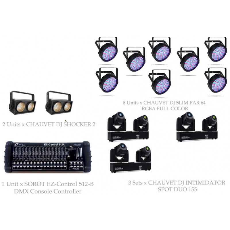 PAKET SIMPLE CHURCH SYSTEMS #1E - CHAUVET DJ DESIGN SOLUTION