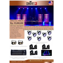 PAKET SIMPLE CHURCH SYSTEMS #1E - CHAUVET DJ DESIG...
